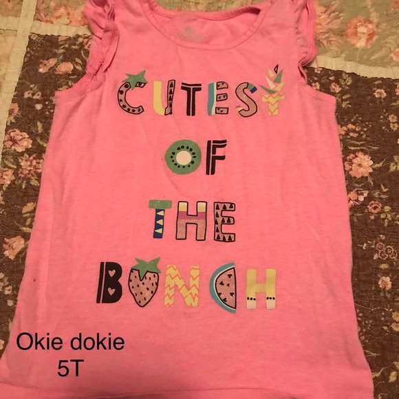 Okie dokie Girls 5T summer set - Picture 2 of 3